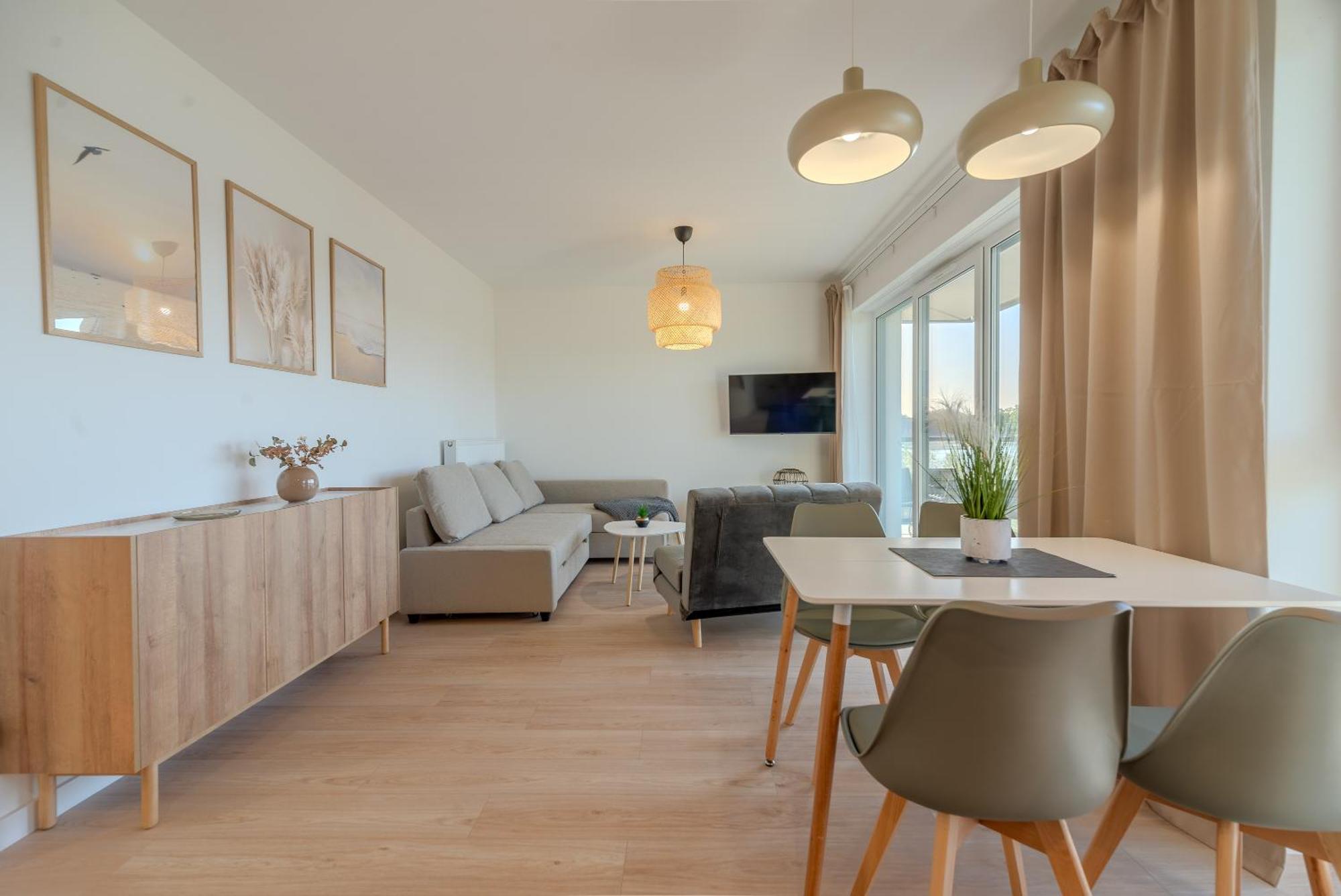 Apartament Coffee-Cream - Relaks - Sauna I Basen Dziwnów المظهر الخارجي الصورة